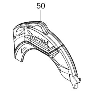 マキタ makita 40Vmax 165mm 充電式 マルノコ HS001GRDX 用 セーフティ