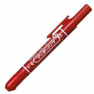 ゼブラ ZEBRA マッキーノック細字 赤 P-YYSS6-R マーカー マジック 用途 速乾性 耐水性 紙 布 木 ダンボール ガラス プラスチック 金属類