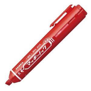 ゼブラ ZEBRA マッキーノック細字 赤 P-YYSS6-R マーカー マジック