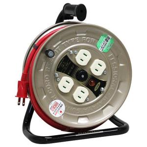 ハタヤ HATAYA コードリール 15A×10m JT101 電線仕様 VCTF2.0mm2