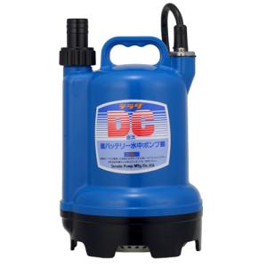 寺田ポンプ バッテリー水中ポンプ S24D-100 (DC24V) 清水,海水対応
