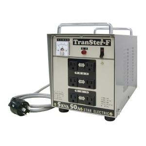 スター電器 スズキット トランスターＦ STY-512F トランス 200V ⇒ 100V へ 電圧 下げる際 使用 200V 降圧専用 変圧器(最大5KVA)