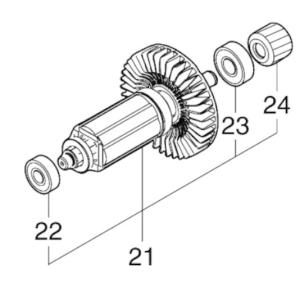 マキタ makita 100mm 防じん マルノコ KS4100F 用 ベースアッセンブリ