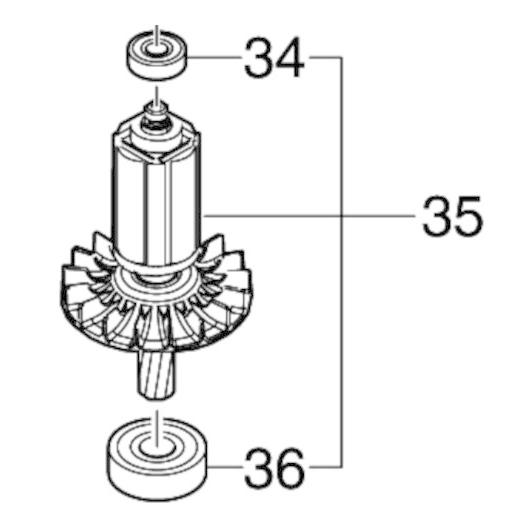 マキタ makita 40Vmax 600ｍｍ 厚刃 充電式 ヘッジトリマ MUH015GRDX 用...