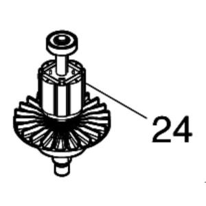 マキタ makita 18V 充電式集じん機 VC750DZ 用 ロータ 619542-9 集じん ...