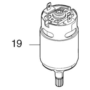 マキタ バリカン MUH464DZ MUH305D MUH404D用 直流モーター 純正部品