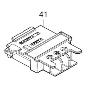 マキタ makita 18V 充電式 インパクト ドライバ TD173DRGX 用 ターミナル 643874-2 部品 建築 建設 大工 造 鳶 鳶職 足場 パーツ 修理