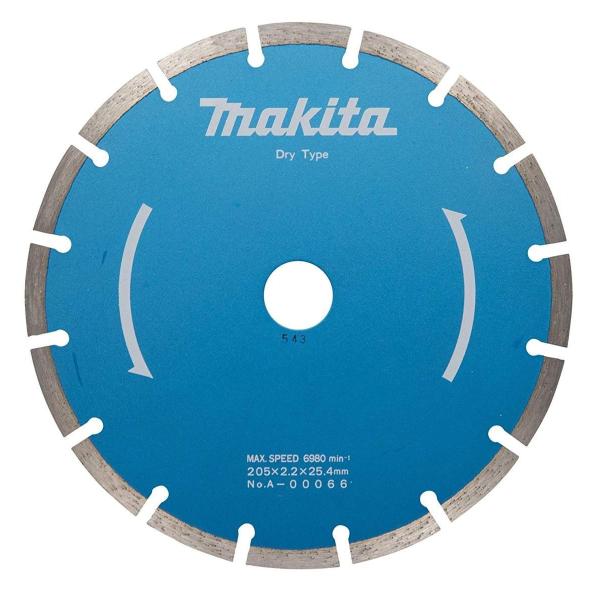 マキタ makita ダイヤモンドホイール セグメント 205×2.2×25.4mm A-00066...