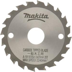 マキタ（makita） A-19118 一般木工用チップソー 85mm×20P HS300D