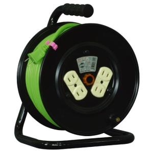 日動 電工ドラム 15A × 20m VCT1.25×2芯×20m DY-20 屋内用 100V