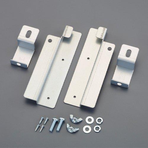 ESCO エスコ コンパネ 固定 金具 (軽トラアオリ用/左右セット) EA911TG-40 軽トラ...