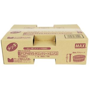 マックス ＭＡＸ プラシート連結釘 コンクリート 用 PS連結釘 10巻入ミニハコ FCP45V5-H コンクリー 対応 機種 HN-90N2 HN-90N1 HN-50N
