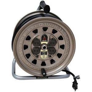 日動 電工ドラム 15A × 20m VCT1.25×2芯×20m DY-20 屋内用 100V