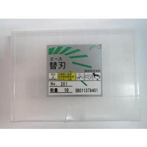 兼房 三面仕上カッター 替刃式 エース ミゾキリ用 120×21mm 替刃4枚