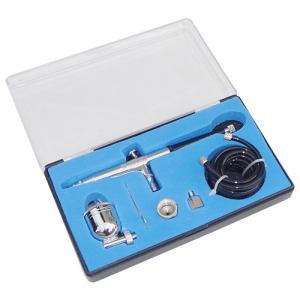 アネスト岩田 コンプレッサー セット CHMX6011-1 エアー ブラシ 塗装用