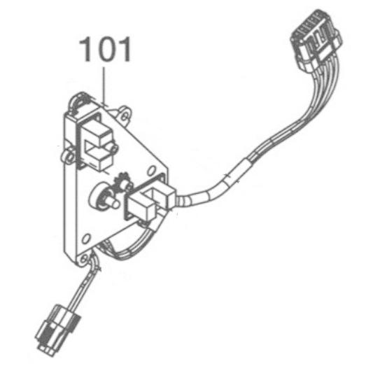 MAX マックス 14.4V 鉄筋 結束機 RB-440T 用 No.101センサFユニット (RB...