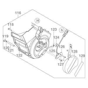 MAX マックス 14.4V 鉄筋結束機 RB-440T 用 No.116 マガジンカバーASSY(...