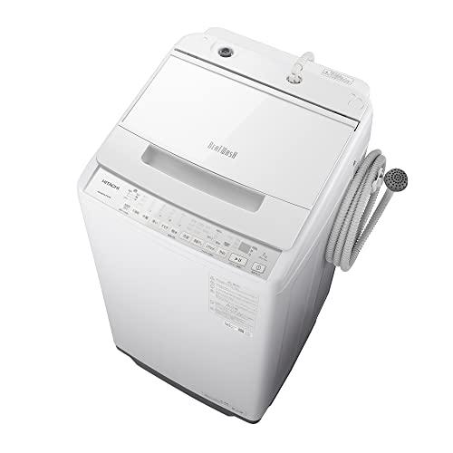 日立 全自動洗濯機 7kg BW-V70H W ホワイト インバーター ビートウォッシュ つけおきプ...