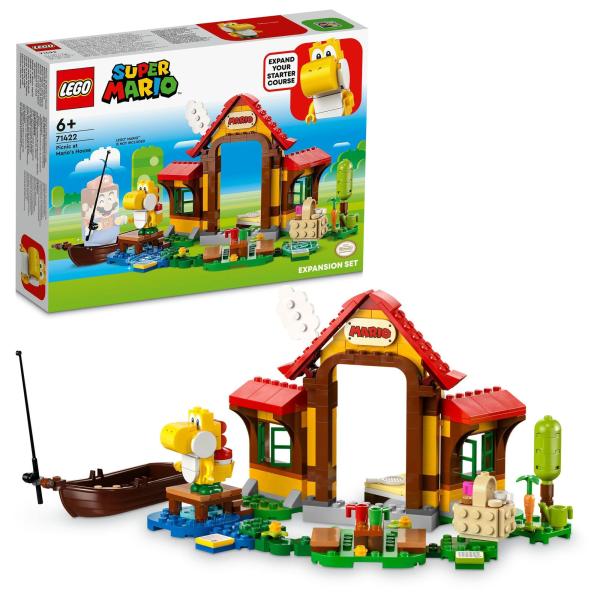 レゴ(LEGO) スーパーマリオ マリオハウス で ピクニック 71422 おもちゃ ブロック プレ...