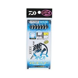 ダイワ(DAIWA) 快適 職人サビキ ソフトアミエビ ホワイト 6本針 7-1.5-3.0｜iinos