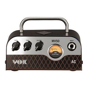 VOX Nutube搭載 ギター用 超小型 ヘッドアンプ MV50 AC 驚きの軽量設計 50Wの大出力 アナログ回路 自宅練習 スタジオ ステ｜iinos