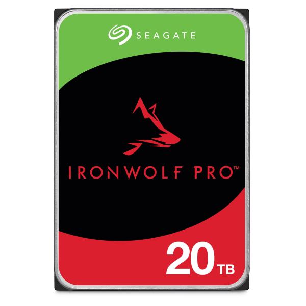 Seagate IronWolf Pro 3.5 【ベイ無制限】20TB 内蔵HDD(CMR) デー...