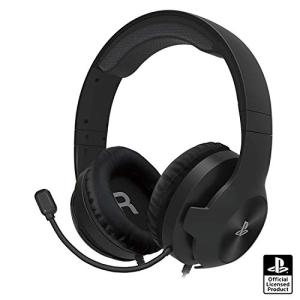 【PS5動作確認済】ホリゲーミングヘッドセット スタンダード for PlayStationR4 ブラック【SONYライセンス商品】｜iinos
