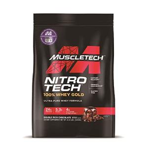 【国内正規品】Muscletech(マッスルテック) ニトロテック 100%WHEY GOLD ホエイゴールド ダブルリッチチョコレート 3.6｜iinos