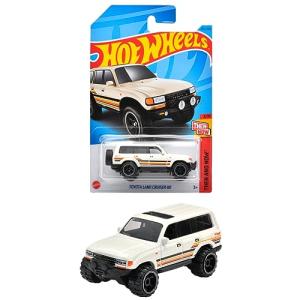 マテル(MATTEL) ホットウィール(Hot Wheels) ベーシックカー トヨタ ランドクルーザー 80 【3才~】 HNK42｜iinos