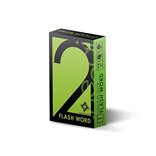 日本卓上開発 スピード型瞬間連想ゲーム FLASH WORD ボードゲーム テーブルゲーム [2-6...