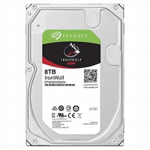 Seagate IronWolf 3.5 データ復旧3年付 8TB 内蔵HDD(CMR) メカニカルハードデイスク 3年保証 24時間稼動 PC