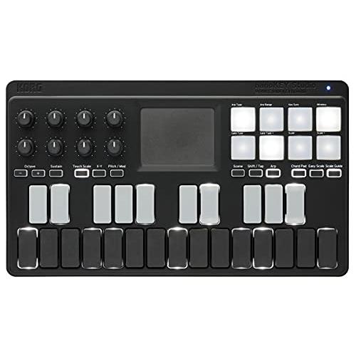 KORG 定番 USB/ワイヤレス オールインワン モバイルMIDIキーボード nanoKEY St...