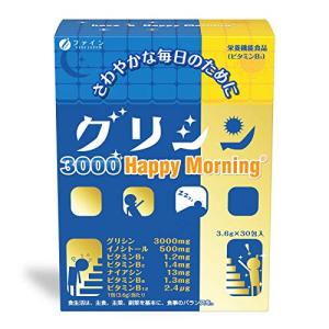 ファイン(FINE JAPAN) ファイン グリシン グリシン3000 ハッピーモーニング 30日分 イノシトール 国内生産 粉末｜iinos