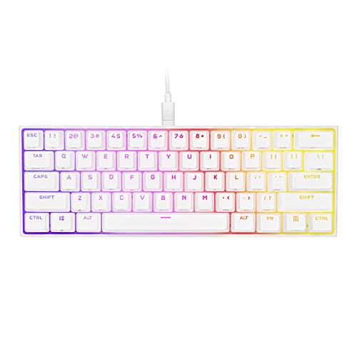 CORSAIR K65 RGB MINI 60% USB-A メカニカルゲーミングキーボード Che...