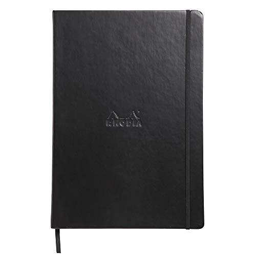 RHODIA(ロディア) ノート ウェブノートブック A4 横罫 192ページ イタリア製合皮ハード...