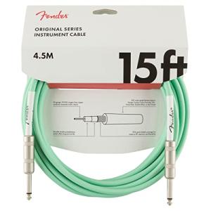 Fender シールドケーブル Original Series Instrument Cable 15' Surf Green｜iinos