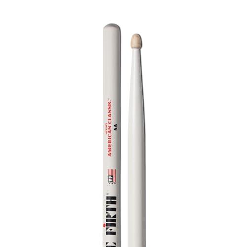 VIC FIRTH ドラムスティック AMERICAN CLASSIC 5A ホワイトフィニッシュ ...