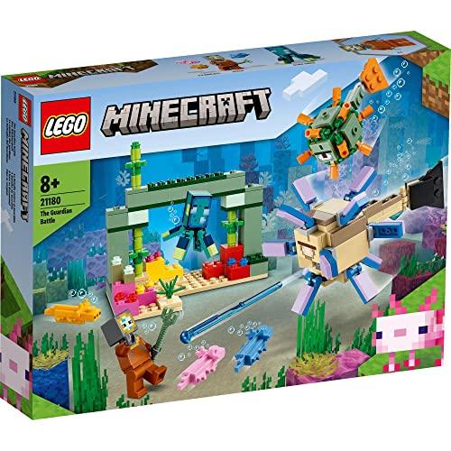 レゴ(LEGO) マインクラフト ガーディアンとの戦い 21180 おもちゃ ブロック プレゼント ...