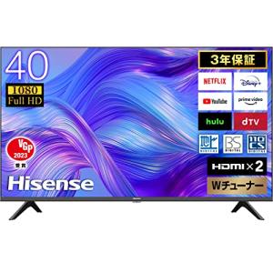 ハイセンス 40V型 フルハイビジョン 液晶 テレビ 40E40H ネット動画対応 VAパネル 3年保証 2022年モデル