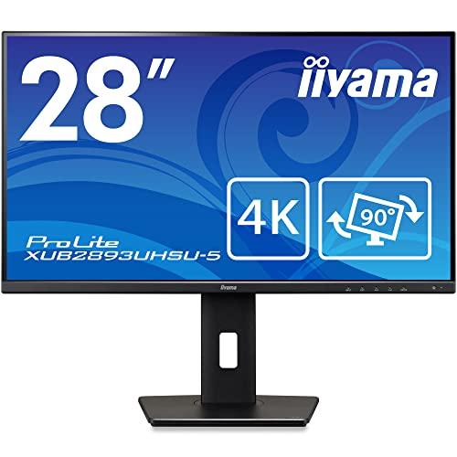 マウスコンピューター iiyama モニター ディスプレイ 28インチ 4K 3840×2160 I...