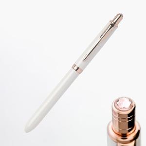 PARKER パーカー 多機能ペン ソネット パールPGT Crystal ヴィンテージローズ 3in1 ボールペン 2色 (赤黒) & シャー｜iinos