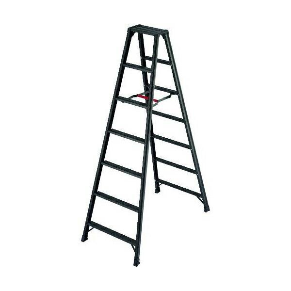 ●∂長谷川工業 【RZB-21b】脚立 RZB 脚軽ブラック 脚軽BLACK 軽量 天板高さ1.99...