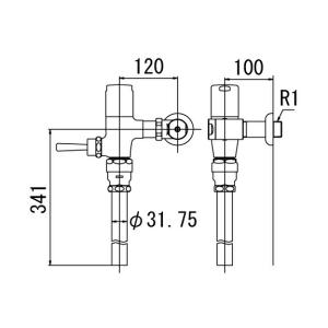 INAX（イナックス） LIXIL,INAX,A-575-20,ピストン部,大便フラッシュ