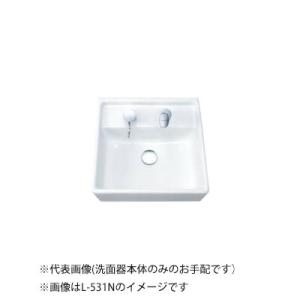 【新品未開封】INAX/LIXIL L-536FC/BW1 角形洗面器 ホワイト INAX（イナックス） INAX/LIXIL 【L-536FC/BW1】ピュアホワイト 角形