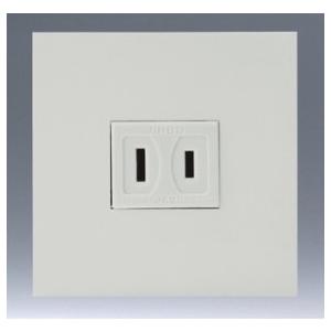 β神保電器 配線器具【HTL-1500】PW色 NKシリーズ HTL コンセントセット
