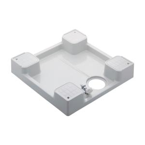 【新品未使用】カクダイ　洗濯機用防水パン (426-427-W) KAKUDAI カクダイ 洗濯機用防水パン 水栓つき ホワイト 幅640mm 一般地用