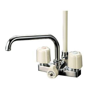 【美品】TOTO 2ハンドルシャワー金具 TMS27型 TOTO [TMS27C]TOTO 浴室用シャワー水栓 2ハンドルシャワー金具