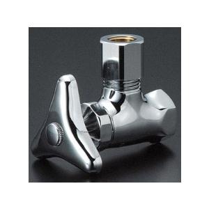 KVK ◇在庫有り！KVK 水栓金具【KU320KN75】アングル形止水栓 給水管