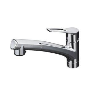 KVK 水栓金具【KM5011ZUTTU】取付穴兼用型・シングルレバー式混合栓