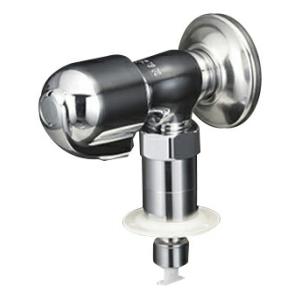 4台　INAX SF-WL63RQA 緊急止水弁付2ハンドル混合水栓 SF-WL63RQA｜LIXIL洗濯用蛇口[壁][露出]